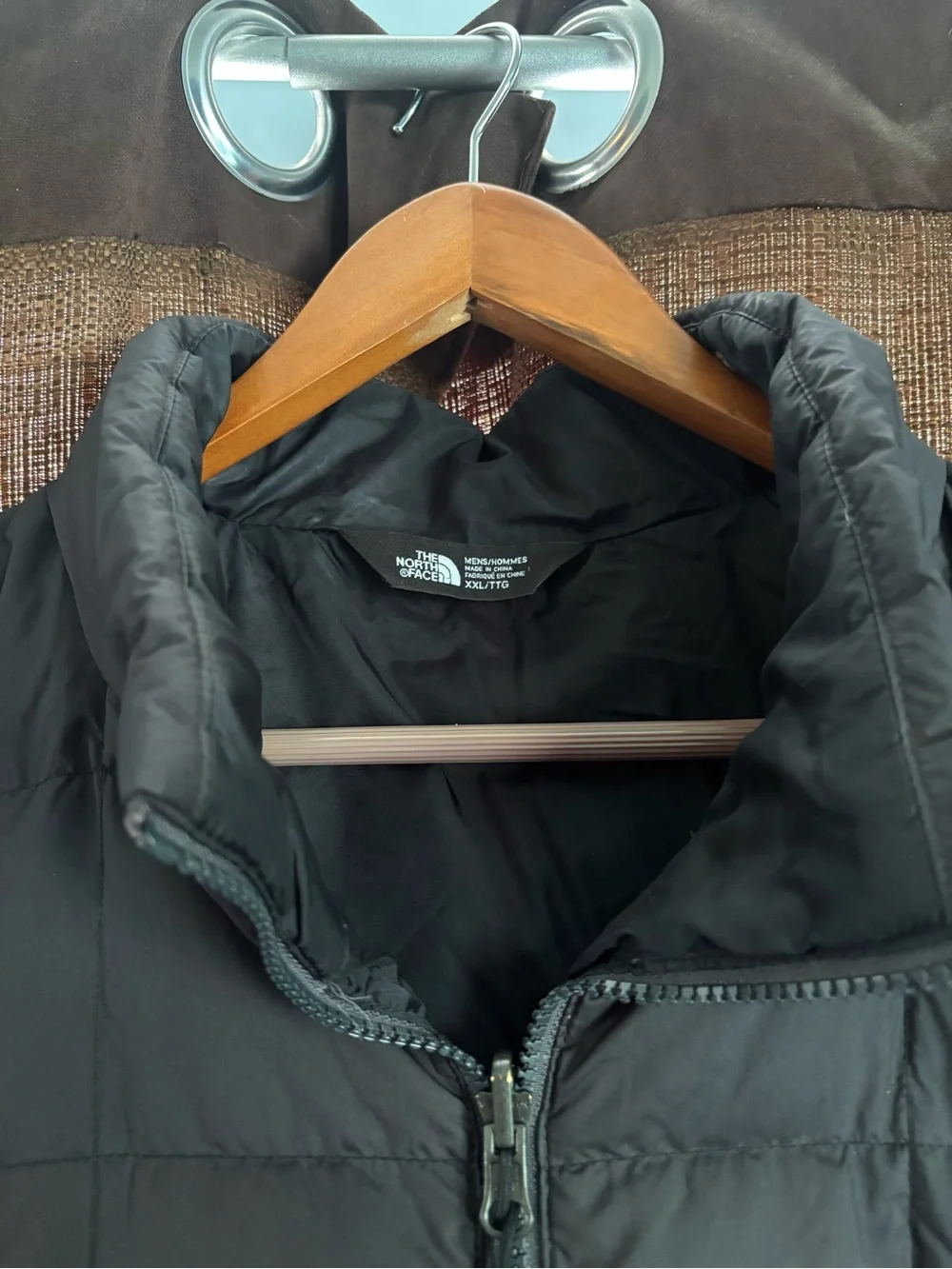 The North Face Men's Black Quilted Puffer Jacket